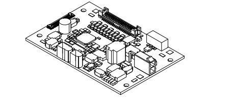 Запчасти банкомата NCR 009-0036116 EDP к LVDS КОНВЕРТЕРНОЙ ПЛАТЕ