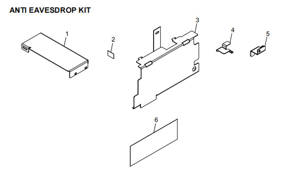 Банкоматные запасные части NCRANTI EAVESDROP KIT