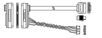 Запчасти для банкоматов NCR 497-0466594 SATA DATA AND POWER CABLE ASSEMBLY