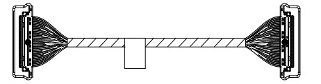Запчасти для банкоматов 445-0775483 КАБЕЛ - EDP, 620MM, обратный