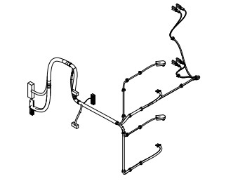 Запчасти для банкоматов 445-0733349 S2 PICK MODULE HARNESS