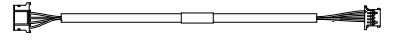 АТМ запасные части 445-0749528 LVDS POWER HARNESS 600MM
