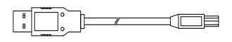 Запчасти банкомата USB типа А до типа В КАБЛ высокой скорости 009-0021020