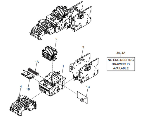 Банкоматные запасные части STIRLING 1ST RECIPT PRINTER (СТАНДАРТ)