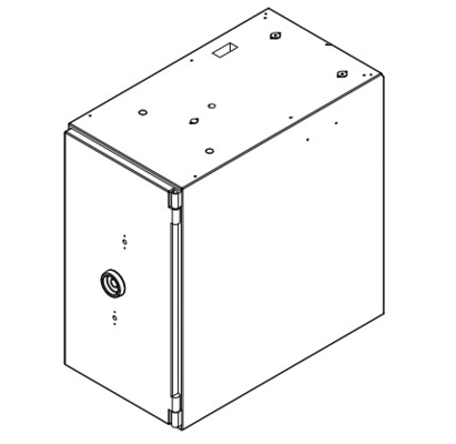 Запчасти для банкоматов CEN 3 ENCLOSURE 445-0761012 6623/27 CEN 3 GAS EX A2P A3E ENCLOSURE R/A Окрашенная