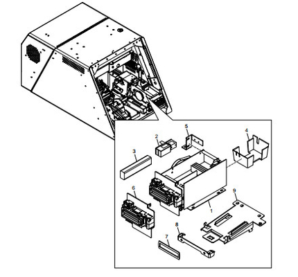 Непревзойденная эффективность MCRW ATM Machine Parts