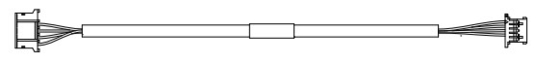 Части машин ATM 445-0743832 LVDS POWER HARNESS, 1200MM