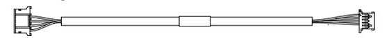 Части машин ATM 445-0751009 LVDS SUNLIGHT POWER HARNESS, 1200MM