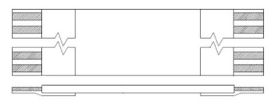 Части банкоматов 009-0029541 FLEX CIRCUIT - 12 Кругов