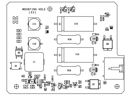 Части банкоматной машины 445-0736652 SPS CONTROL DAUCHTER BOARD ASSEMBLY