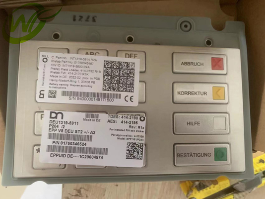 175-0346524 клавиатура 1750346524 EPP V8 Wincor запасных частей ATM
